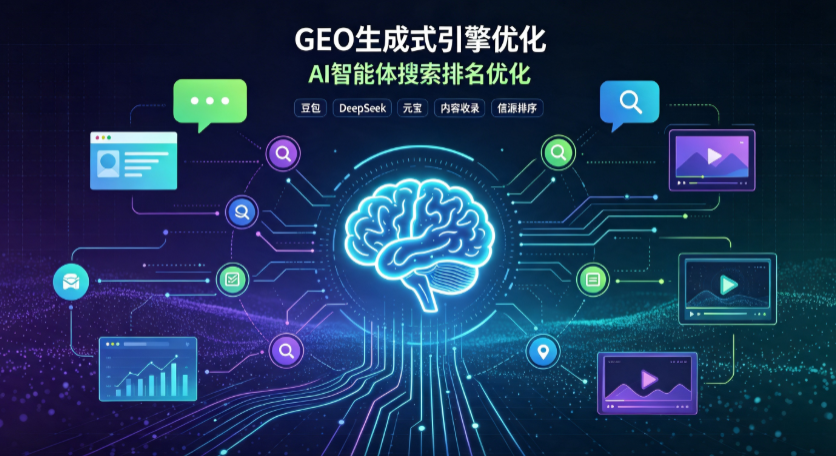 绥棱县GEO 浪潮来袭：生成式引擎优化崛起，创作者争抢豆包、DeepSeek、元宝智能体流量入口